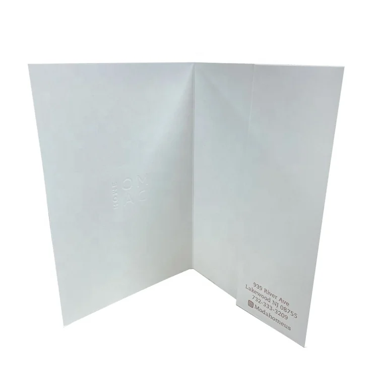 A4 Custom Folders Envelope with Custom logo Document Folders Pocket File Folder factory