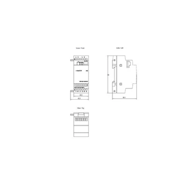 Siemens Logo Logic Module  6ED1055-1MA00-0BA2 LOGO! AM2 Io Expansion Module 4-20mA Analog Input Module