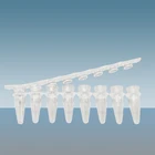 Tube Strip PP 0.2ml Thin Wall 8 Tube PCR Strip Tube With Separated Flat Cap Strip