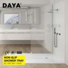 Base Design Stone Tray Custom Size Solid Stone Resin Shower Trays Shower Base