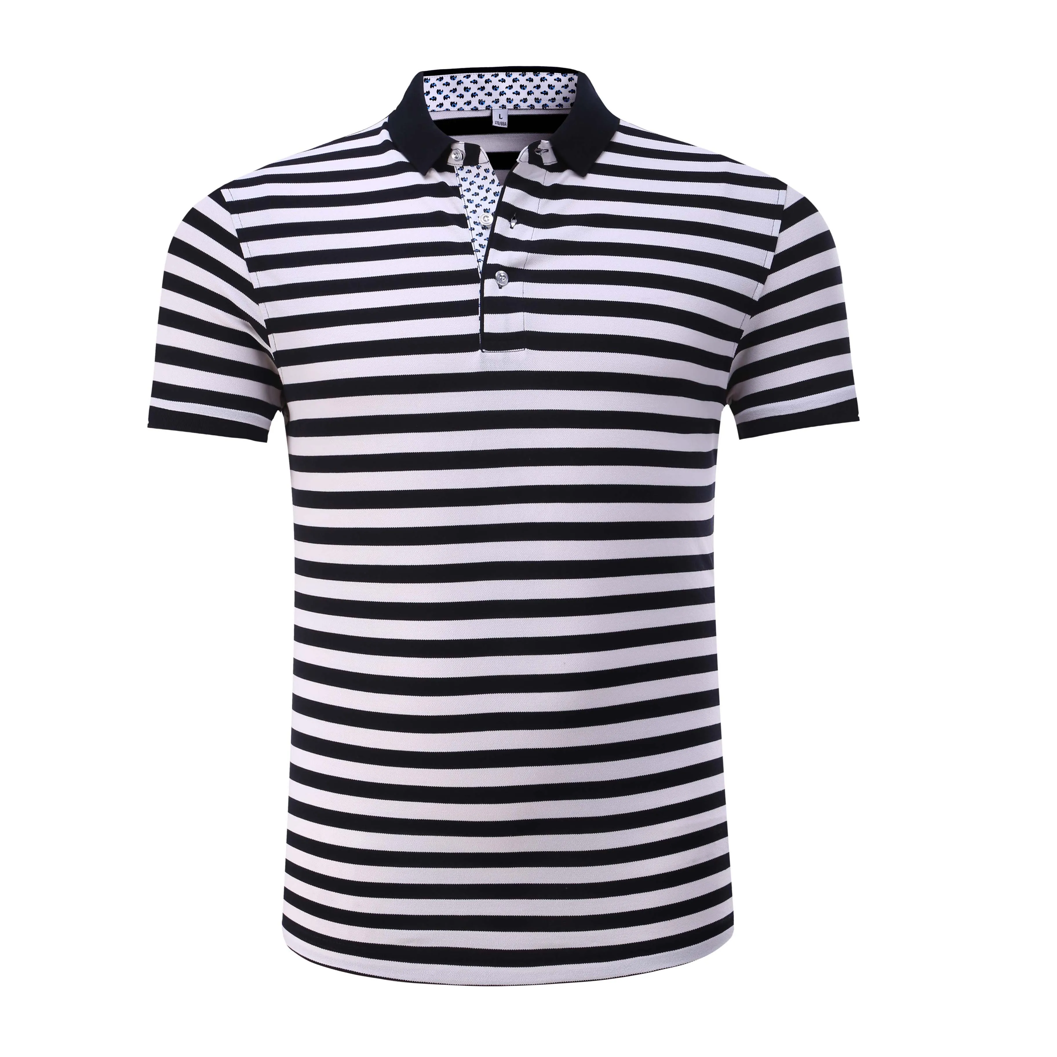 Two Color Striped Polo Shirt For Men And Women Formal Short Sleeve Polo T  Shirts - Buy Striped Polo Shirt For Men,Formal Polo T Shirt,T Shirts Polo  Product on Alibaba.com