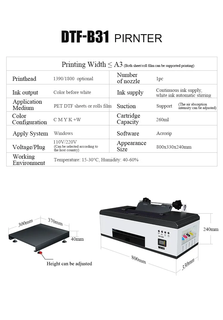 dtf printer