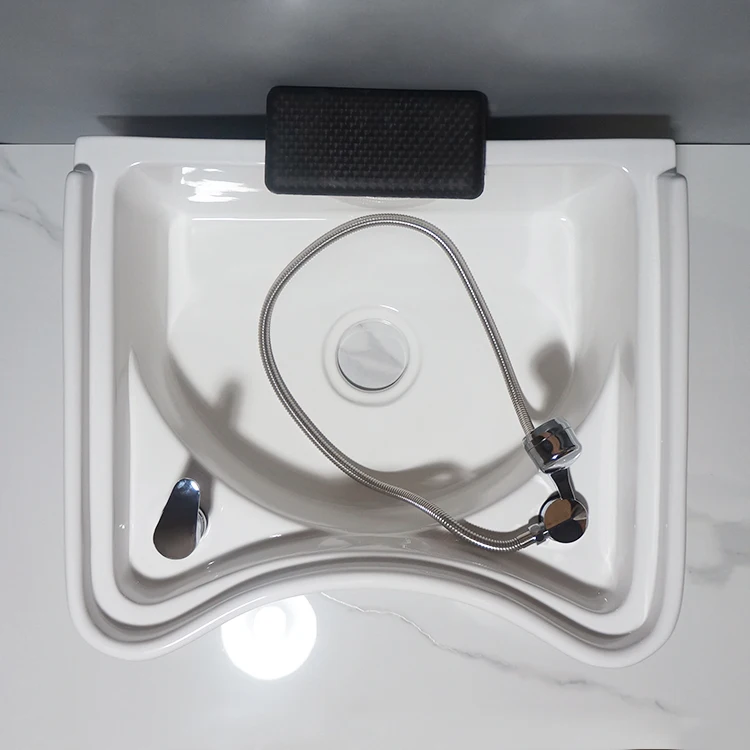 New Design Ceramic Hair Beauty Salon Furniture Equipment Set Hair Washing Equipment Salon Shampoo Bowl Sink manufacture