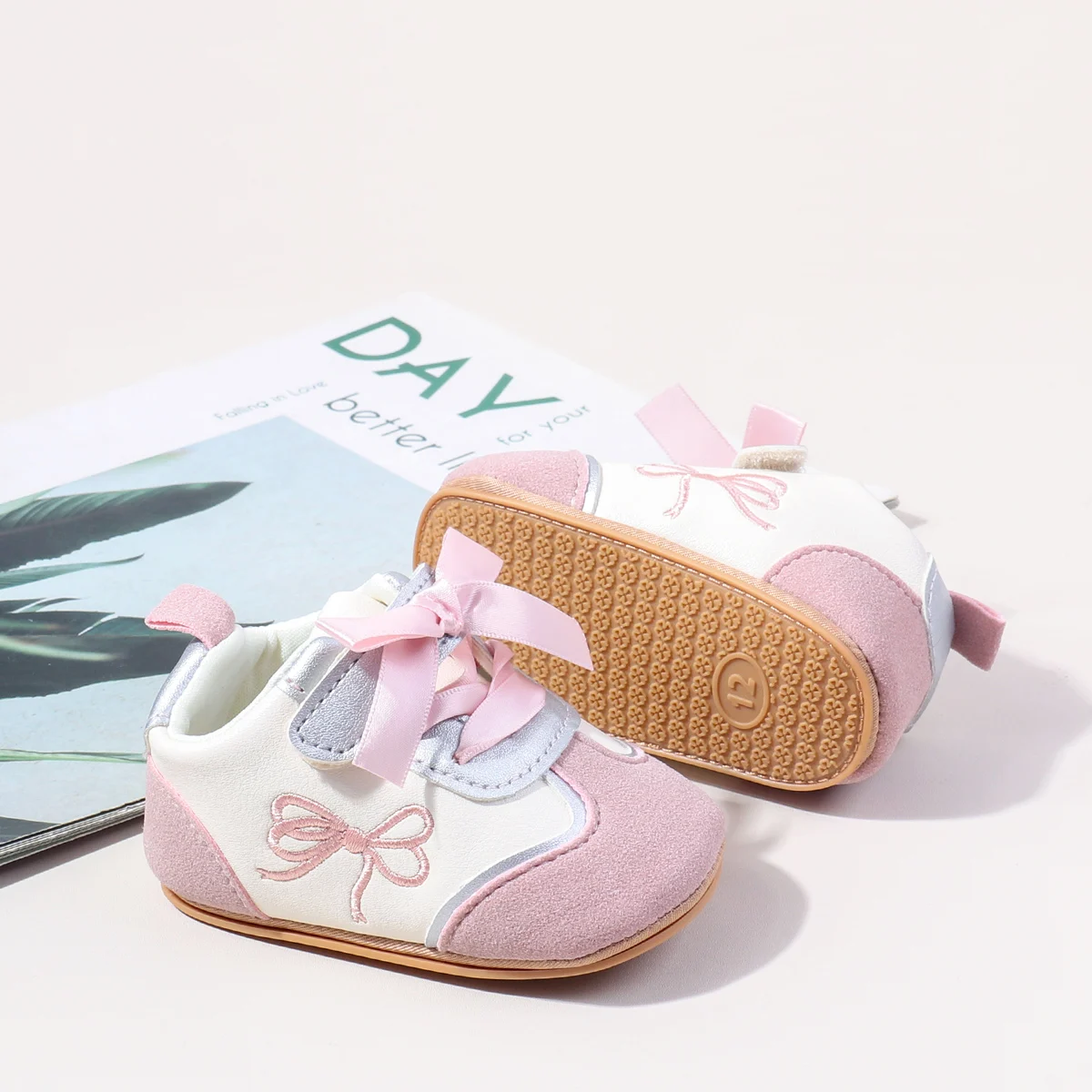 New Designs Hook&loop Design Anti-slip Soft Tpr Outsole Baby Girl Shoes Casual Sport Toddler Shoes supplier