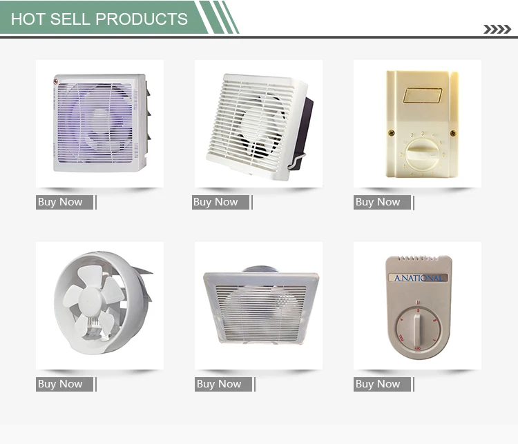 Window Mounted Exhaust Fan, 12-Inch, Plastic, Wall - detail 24