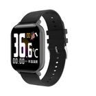New Arrival T68 1.6-Inch Big Touch Screen Blood Oxygen Body Temperature Smart Watch