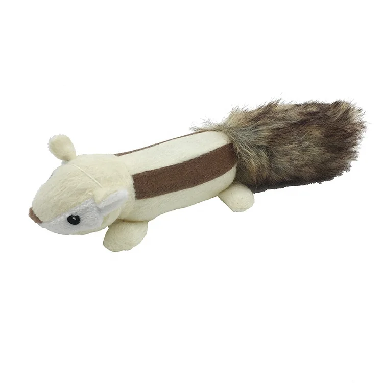 squirrel dog chew toy