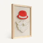 Flower String Art Kit Wood DIY String Art Kit For Kids With Accessories And Frame