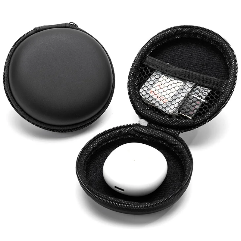 Custom 7*7*3CM EVA Carrying Zipper Closure Waterproof Earplug Earphone Case Practical Bags & Cases Product details