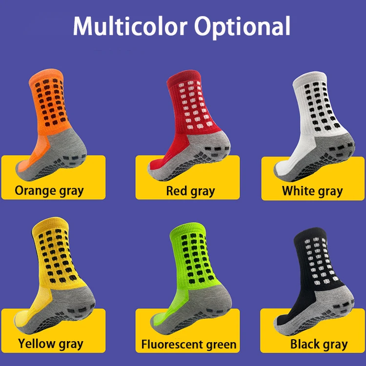 non-slip football socks