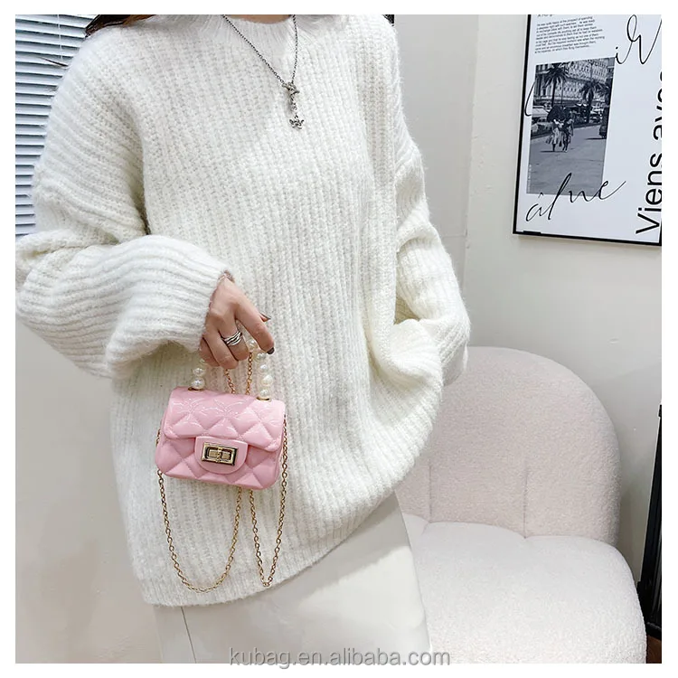 girls jelly mini candy handbag