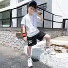 Children Latest Design Children Boutique Clothing Sports Suit Kids Clothes Baby Boy Summer Clothes 2 Pieces Sets
