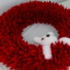 Valentine's Day Decoration 2021 China Hot Selling Valentine's Day Lovers Gifts Wreath Decoration For Festival