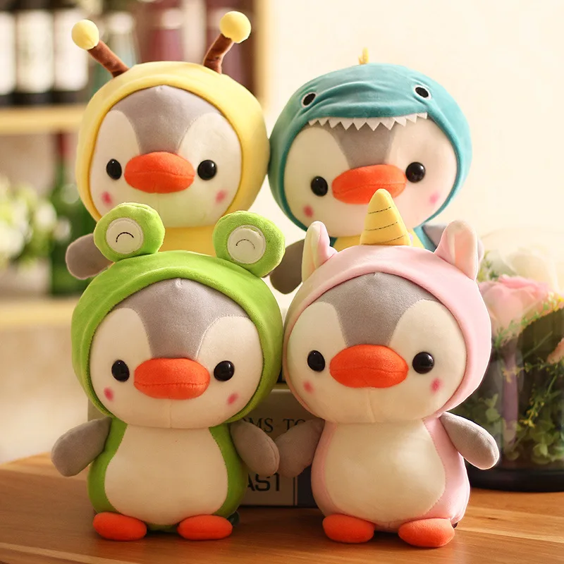 MB1 Hot Selling Penguins Plush Toys Baby and Kids Gifts Animal Birds Soft Toys Advertising Cheap Plush Penguin Toys