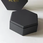 Paper Candle Box Professional Manufacture Customiz Paper Packaging Hexagon Candle Gift Box