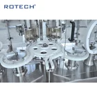 Filling Machine Cosmetic Vial Bottle Filling Capping Labeling Machine