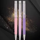 Pen Ball Stock Promotional Pen Personalized Ball Pen Diamond Crystal Metal Ballpoint Pen For Gift