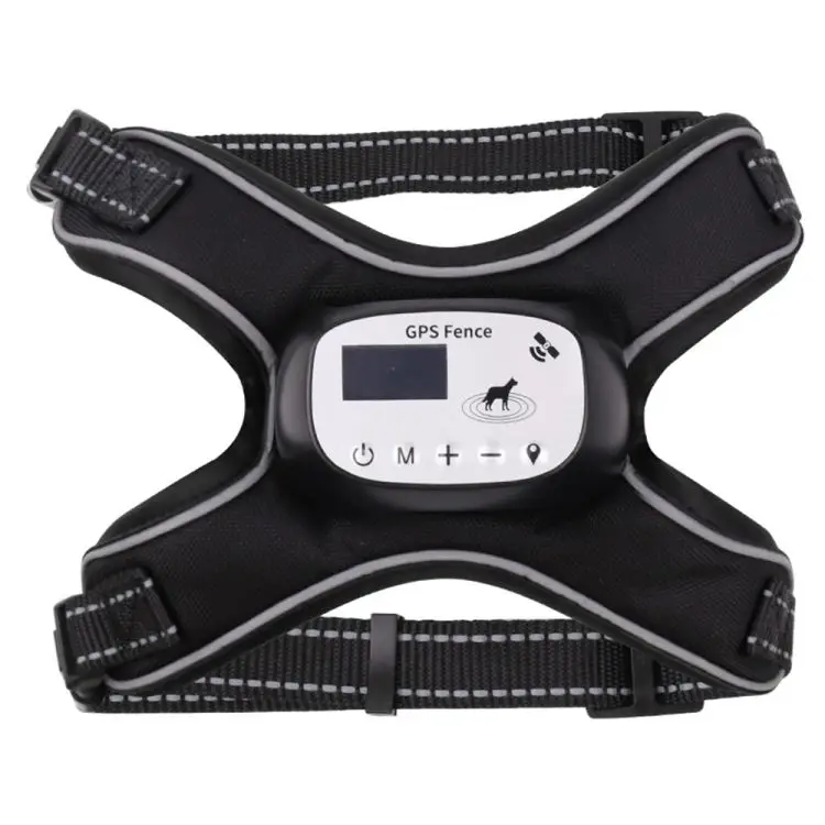 Gard pentru câini fără fir GPS Gard electric reglabil pentru câini Gard cu 3 moduri de antrenament Sistem de gard reîncărcabil pentru animale de companie cu St reflectorizant