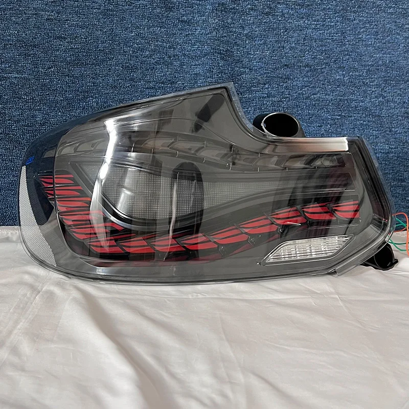 product modified double dragon scale style taillights taillight for bmw 2 series f22 f23 f87 2014 2020 tail lights rear lamp-5
