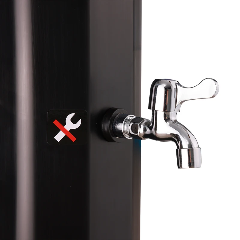 Thermostatic Sports Shower Column Aluminum Outdoor Portable Poolside