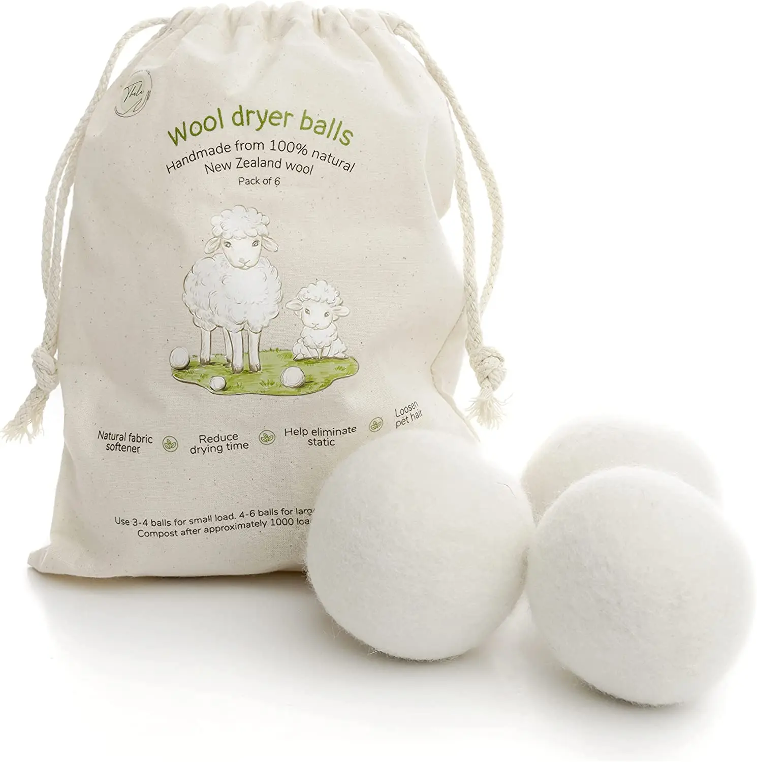 do wool dryer balls help with dog hair