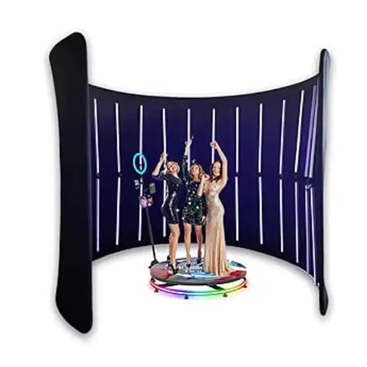 Photo Booth Enclosure Backdrop With LED Light Activity Party Exhibition Other Trade Show Equipment H1b9558f8e80b4e0291476dee40fbf4a6l