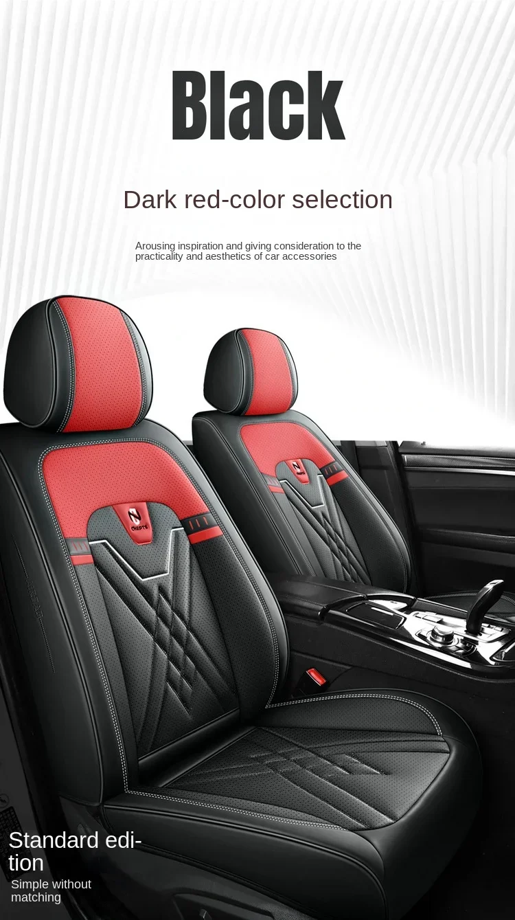 Luxury Leather Seat Cover Car Seat Cushion Leather Car Seat Covers