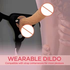 Sex Toys Selling Sex Toys Manual Masturbation G-spot Massage Realistic Wearable Dildo For Women And Women