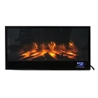 Tv Guaranteed Quality Real Flame 3 Sided Fireplace Electric Tv Modern