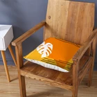Orange Cover Wholesale High Quality Warm Orange Geometry Outdoor Personalised Cheap Cushion Cover