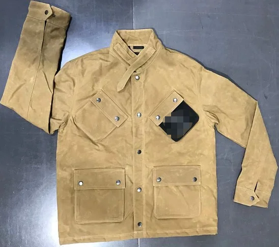 outpost waxed canvas jacket