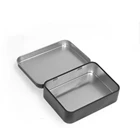 Tin Box Tin Box Metal Wholesale Custom Rectangle Candy Biscuit Chocolate Gift Metal Tin Box
