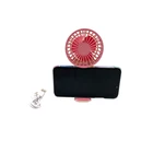 Rechargeable Fan 14.7*7.7*4.3cm Plastic Rechargeable Battery Standing Mini Handy Fan Portable USB