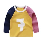 T-shirt 2021 Autumn Hot-selling Children's Long-sleeved T-shirt Casual Cotton Long-sleeved T-shirt