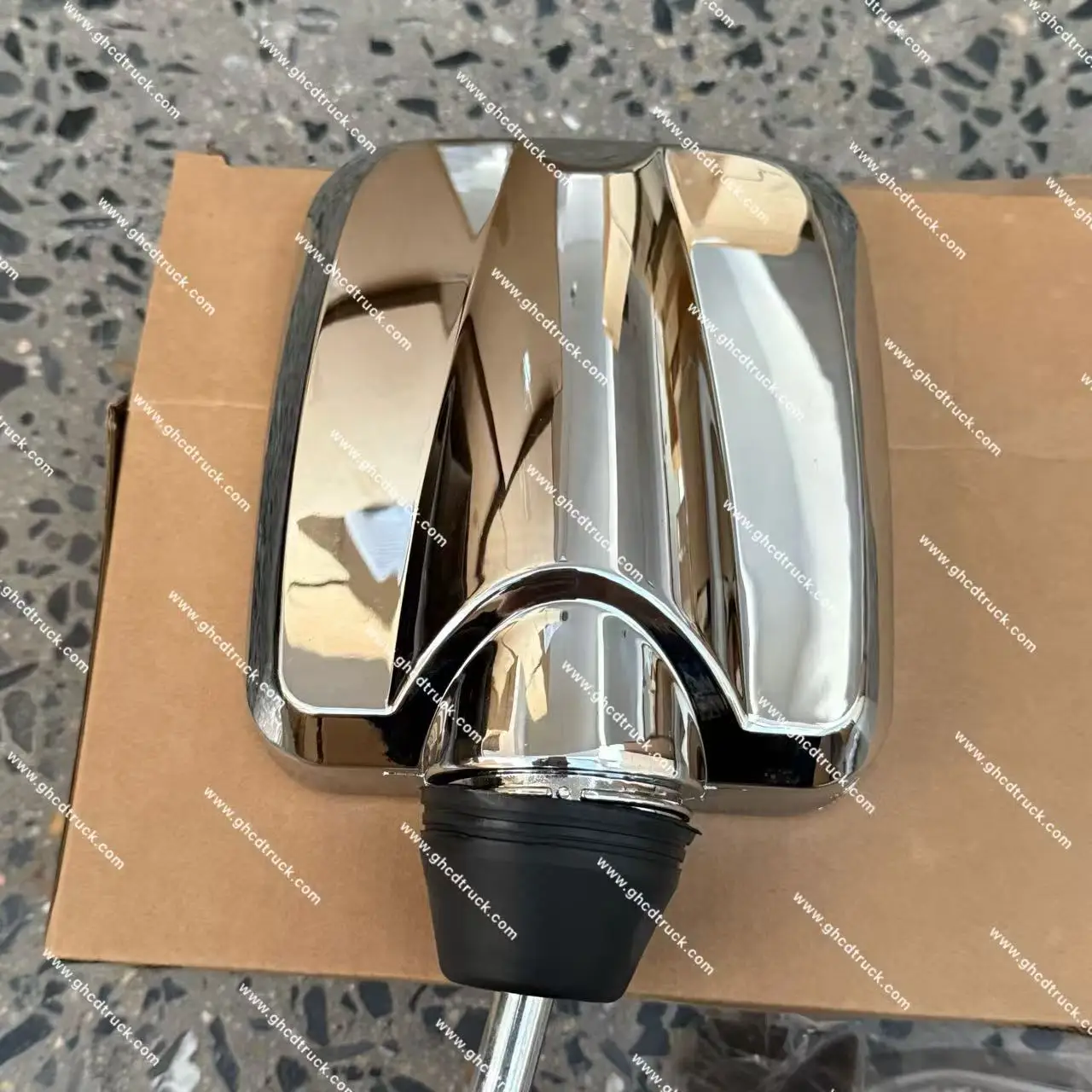 product ghcd chrome plated universal chromed mirror truck body parts compatible with hino nissan mitsubishi isuzu for toyota vehicles-3