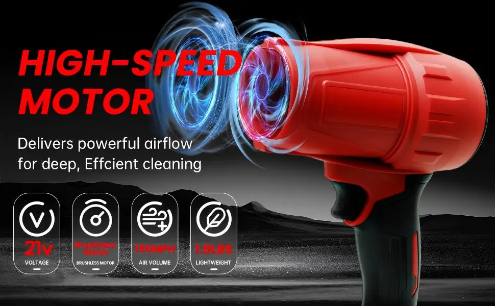 Power Electric Blower, Battery - detail 4