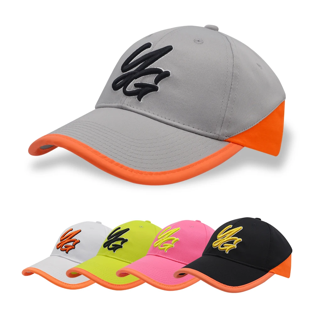 Kids 6 Panel Baseball Cap Plain Caps 