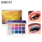 Star Eye QIBEST Star Color Eye Shadow Pearl Light Eye Shadow Powder 15 Color Eye Shadow Plate