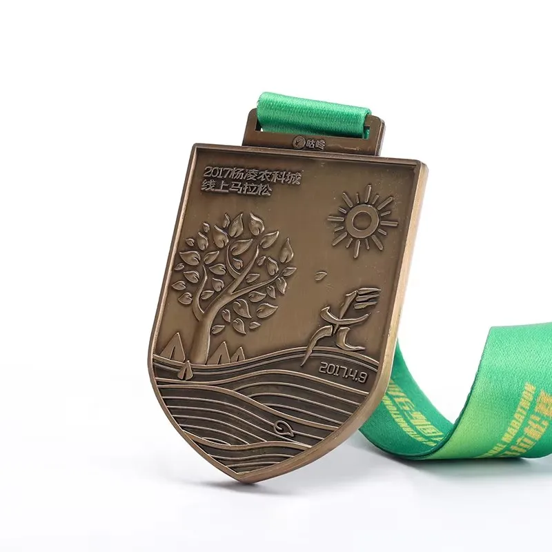 Manufacturers Metal Running Finisher Medal Design Fun Run Marathon Race Sports Metal Medal details