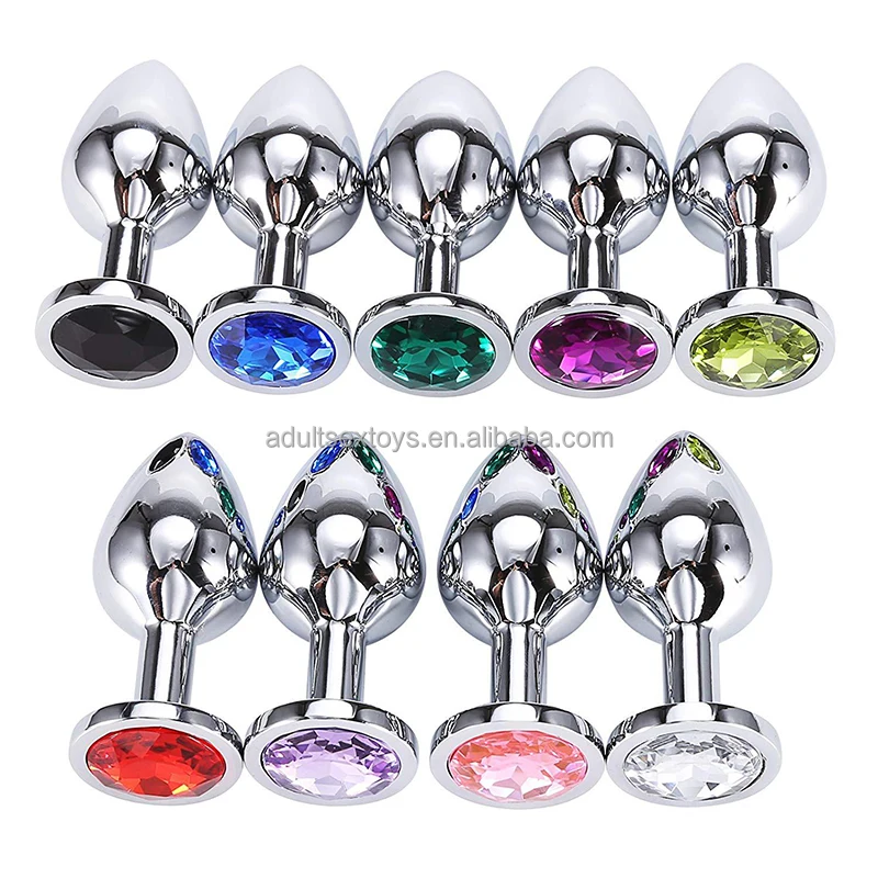 Original 3 Pcs Luxury Jewelry Design Fetish Stainless Steel Anal Butt