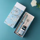 Gift Set Van Gogh Series Fountain Pen High-end Exquisite High-value Gift Box Set Custom Logo