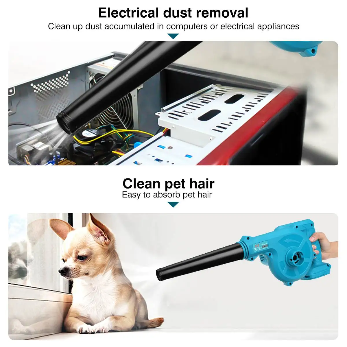 Portable Rechargeable Blower, 110-240V, Battery - detail 4