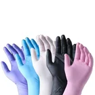 Wholesale High Quality Hygiene Laboratory Tattoo Black Nitrile Rubber Specially Cleaning Use-glove