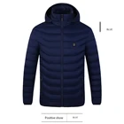 Down Men Mens Men 9 Areas Heated Coat Heating Down Jacket With Hood For Men Women Mens Fashion 2021