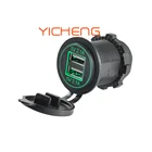 Usb Car Car Usb Adapter 12V 24V 4.2A Bus Dual USB Charging Socket Power Adapter Car USB Charger