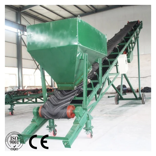 Mobile Portable Belt Conveyor System 