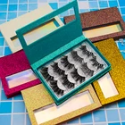 Eyes Lashbook Packaging Custom Lashbook Packaging Organic Multiple Layer Faux Mink Eyelashes For Makeup Eyes