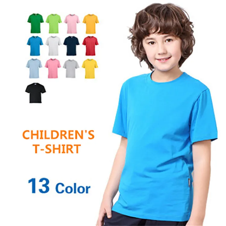 Unisex Tee Short Sleeves Kids T Shirts 