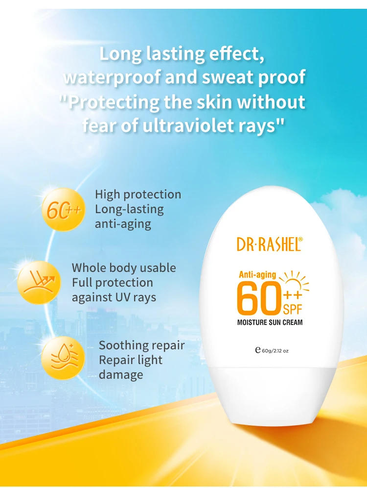 DR RASHEL Water and Sweat-Resistant Sunscreen Anti-aging and Moisture Sun Cream