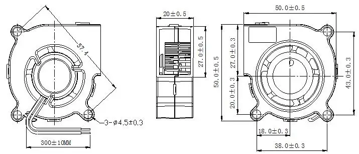 Centrifugal Fan, 20mm~140mm, 5V, 12V, 24V - detail 2